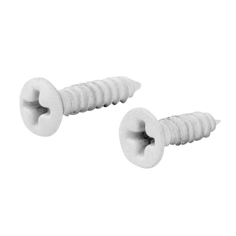 white phillips head screws